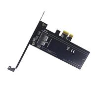 PCIExpress PCIE 1X 4X To 12+16Pin HDDs Converters Card For 2013-2017 A1493 A1502 A1465 A1466 With Standard Bracket Motherboards Pcie Ssds Adapters
