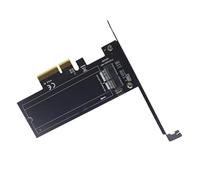 PCIExpress PCIE 1X 4X To 12+16Pin HDDs Converters Card For 2013-2017 A1493 A1502 A1465 A1466 With Standard Bracket Motherboards Pcie Ssds Adapters