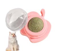 Pcingsia Catnip Licking Ball - Cats Lick Kitten - Cat Wall Decoration, Catnip-Infused Kitten Playing Chewing Cleaning Teeth Toy Entertaining For Cats Wall
