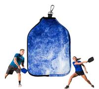 Pcingsia Padded Pickle Balls Protection, Protective Paddle Cover Racket Cover Sleeve, 24x31cm/9x12 Inches Pickle Ball Racket Carrier Holder Case Protector for Most Paddles