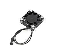 Pcivzxam 40Mm Cooling Fan Rotates 16000 RPM 5-8.45V for 1/10 1/8 1/12 RC Car Brushless Motor Rc Car Accessories,Silver