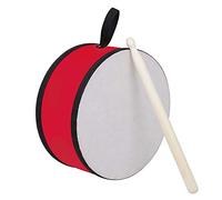 Pcivzxam Hand- Tambourine -Hand- Percussion Drum Music Tambourine with Drumsticks Suitable for Children Adults