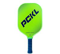 PCKL Launch Series Premium Pickleball Paddle Racket | USA Pickleball Approved | Fiberglass Face with Large Sweet Spot | Honeycomb Core (Green)