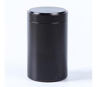 PCKOBEVER Smell Proof Container, solid colour airtight aluminium metal sealing jar for herbal tea coffee spices sugar storage canister 140ML