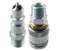 PCL 100 Series Female Coupler 1/2" BSP & 3/8" BSP Male Adaptor Air Fitting
