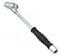 PCL Air Tools Twin Clip-on Tyre Valve Connector with Open End Valve - CO3A03