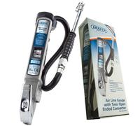 PCL Draper Expert Air Line Inflator with Twin Open End Connector 16234