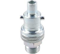 PCL Instant Air Fitting Swivel Body Male Adaptor 1/4" BSP Male Thread AA5302