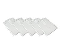 PCL Media ltd 5 x Badge Buddy Portrait Double Badge Identity ID Card Pass Badge Holder Double ID Card Holder PCL Media ltd