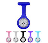 PCL Media ltd Nurses Fob Watch Brooch for Women from for The Health Care Industry Nurses Watch Silicon (Royal Blue)