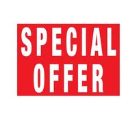 PCL Media ltd Printed Poster (Special Offer) Posters Window Sign Size A4 Shop Display Window Banner