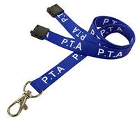 PCL Media ltd PTA Printed Lanyards With Safety Breakaway Clip for your ID Card Holder