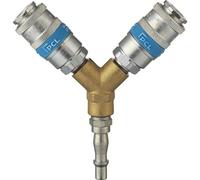 PCL AC6103 Airflow Couplings Twin Coupling