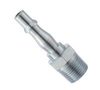 Pcl Standard Air Line Adaptor 3/8" Bsp Male Thread Rectus 19 Garage Fitting