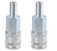 PCL XF Female Coupling with 10mm Hose Tail Air Hose Fitting Coupler AC7110 x 2
