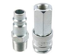 PCL XF Series Female Coupler 1/4" BSP Female Thread & Male Air Adaptor Fitting