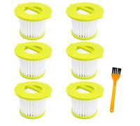 PCL704 Filter Replacement for Ryobi ONE+ 18V Handheld Vacuum PCL704, PCL705, PCL705B PCL700 Series, Compare to Part # A32HFOO A32F05N, 6 Pack PCL704 Vacuum Filters Set
