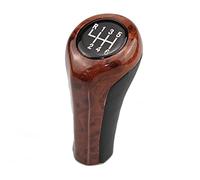 pclele Car Shift Knob Fits for 1 3 5 6 Series E30 E32 E34 E36 E38 E39 E46 E53 E60 E63 E83 E84 E87 E90 5 6 Speed Gear Shift Knob Car Gear Shifter (Color : OneColor)(6 Speed Woodgrain)