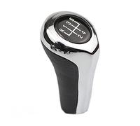 pclele Car Shift Knob Fits for 1 3 5 6 Series E30 E32 E34 E36 E38 E39 E46 E53 E60 E63 E83 E84 E87 E90 5 6 Speed Gear Shift Knob Car Gear Shifter (Color : OneColor)(5 Speed Chromed)