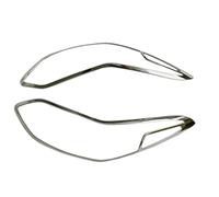 pclele Headlight Frame Car Front HeadLight ABS Chrome Lamp Trim Frame For Kia For Sportage KX5 2016 2017 2018 Car Headlight Frame