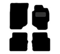 PCM - Car Floor Mats for Honda ACCORD SALOON - 1998-2003 - Black Carpet - Tailored Car Mats - Car Floor Mat, with Anti Slip Backing - 4 pcs Floor Mat Set with 2 Clips