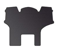 PCM - Tractor Mat - Compatible Tvaltra T Series (AA23) - Black Heavy Duty Rubber 5mm | Tractor Floor Mat, Fitted With Anti Slip Backing, Edged With Black Nylon Binding - 1Pc Floor Mat Only