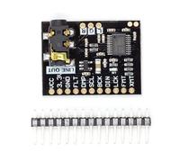 PCM5102A Digital Analog Converters Voice Module Stereo Sound Card Board 3.5mm Stereo 32bit/384kHz Digital Sound Module Electronic Engineering Tool