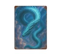 PCMOAUDB Fantasy Demi-Gods And Semi-DevilsWall Decor Art Metal Tin Poster Modern Bar Decorations40x30cm