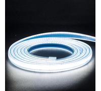pcningled 20M AC 230V Waterproof COB LED Strips Lights 6000K Cold White, 20 Metre LED Strip Light 230 Volt IP67 for Outdoor and Indoor Use (Cold White, 20m)
