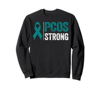 PCOS Awareness Shirt PCOS Strong Polycystic Ovarian Syndrome Sweatshirt
