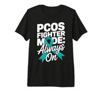 PCOS Fighter Mode PCOS Awareness Premium T-Shirt