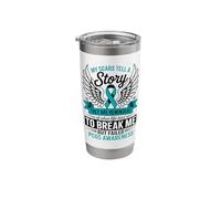 PCOS Fighter Strong PCOS Awareness Stainless Steel Insulated Tumbler