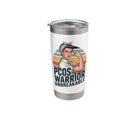 PCOS Warrior Women PCOS Awareness Stainless Steel Insulated Tumbler