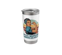 PCOS Warrior Women PCOS Awareness Stainless Steel Insulated Tumbler