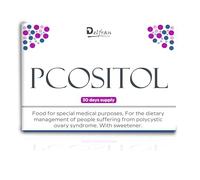 PCOSITOL - Comprehensive Supplement for PCOS - Containing 11 Essential Ingredients Including: Myo-Inositol (4000mg), D-Chiro Inositol (100mg), Folate, CoQ10, VIT D, Chromium and Many More