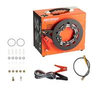 PCP Air Compressor, 4500PSI/30Mpa Portable PCP Compressor with Built-in DC12V/AC220V Power Converter, Auto-Stop, Oil & Water-Free Compressor Pump