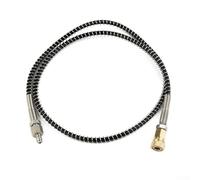 PCP DN2 36inch Microbore Hose for Air Fill Station Charging Adaptor High Pressure 4500psi Quick-Release Connector Kit Black Accessory