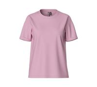Pieces Women's Pcria Ss Fold Up Solid Tee Noos Bc T-Shirt, Roseate Spoonbill, Large