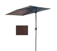 PCS 2.5x1.2M Shade Canopy, 5 Sturdy Ribs, Decorative, Easy to Assemble, for Garden Yard Beach Pool Market Table Parasol, Patio Umbrella