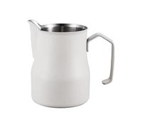 PCS 304 Stainless Steel Italian Coffee Milk for Ideal for Kitchen and Home with Pcs and 304 Size 1 Crafted from Stainless Steel This frother is Resistant to wear (White)