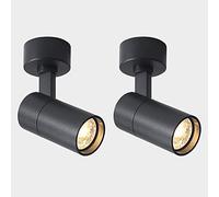 Pcs Ceiling Spotlight Adjustable Single Ceiling Light Fitting, 5W LED Surface Mounted Spotlights Modern Ceiling/wall Swivel Lamps for Living Room Corridor Kitchen