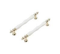 Pcs Ceramic Vintage Door Handle Cabinet Door Handles Furniture Kitchen Drawer Handles For Cupboards Bars Wardrobe Handles 160mm