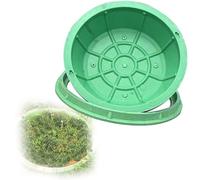 Pcs Heavy-Duty 40cm Invisible Resin Manhole Covers - Durable, Weather-Resistant Septic Tank Lids for Street Aesthetics & Easy Inspection Access - Perfect for Urban Areas