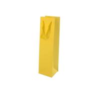 Pcs Kraft Paper Packaging Bag Umbrella Insulated Cup Gift Hand-held Packaging Bag Small Bottle Fresh Red Wine Packaging Long Use(Yellow)