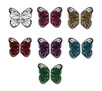 Pcs Lovely Iron on Embroidered Patches Butterfly Wing Sewing for Kids Clothes Backpacks Repair and Decoration Cartoon Sew on