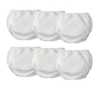 Pcs Plastic Pants Adults Waterproof Plastic Pants for Adult Diaper Cover Reusable Washable Leakproof Underwear Pull-On Cover Incontinence Pants