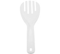 Pcs Plastic Rice Spoons, Thick, Durable and Lightweight, for Home, Restaurant or Hotel (White)