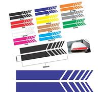 PCSL Car Van Styling - Wing mirror stripes - Vinyl Decals/Stickers Racing Style Stripe (Blue)