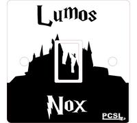 PCSL Light Switch Sticker/Decal - SW026 - Lumos Nox - HP Potter