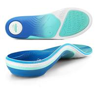 PCSsole Plantar Fasciitis Insoles Pro Green, 240lbs+ Heavy Duty High Arch Support Inserts for Men & Women Bagasse Content Cushion Orthotic Insoles for Foot Pain Relief Flat Feet Arch Pain Heel Pain
